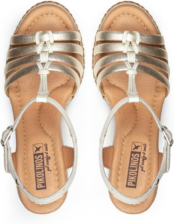 PIKOLINOS Wedge Sandals Leather Aguadulce for Woman