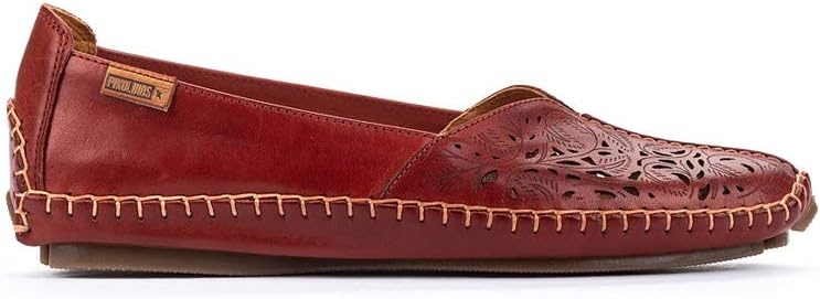 PIKOLINOS Jerez 578-4976 Women’s Slip-On Moccasins – Premium Calfskin Leather – Removable Cushioned Insole, Flexible Sole, Lightweight Everyday Comfort(Sandia)